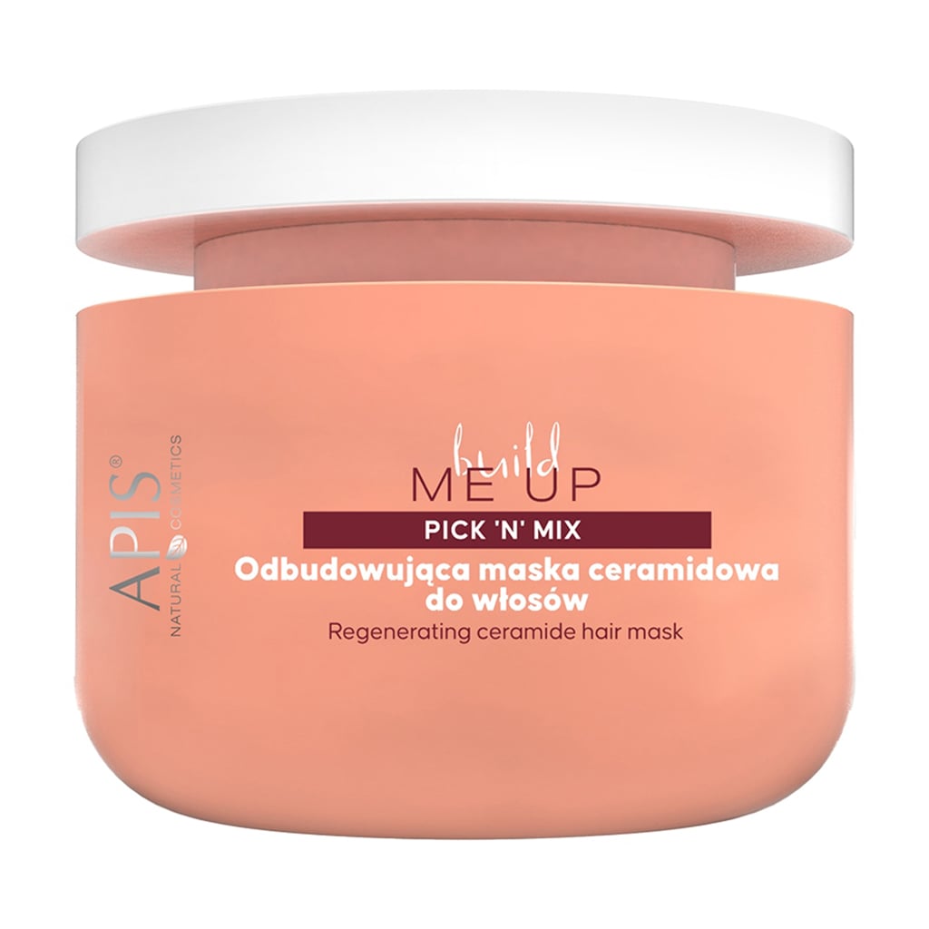 Маска для волосся Apis Natural Cosmetics Pick'N'Mix Build Me Up Regenerating Ceramide Hair Mask, 250 мл